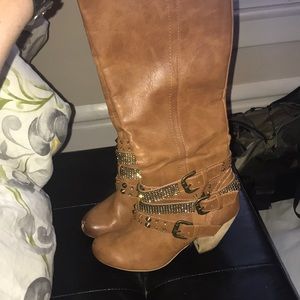 Gorgeous studded boots